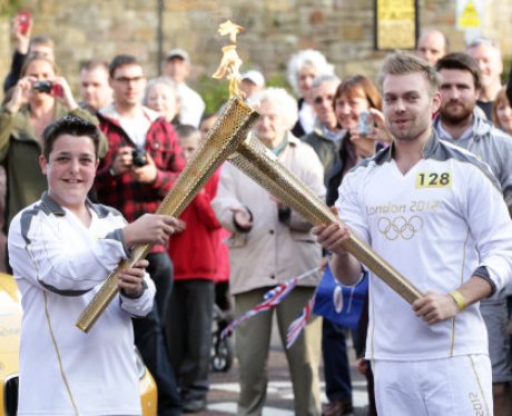 Olympic Torch Relay - Alnwick
