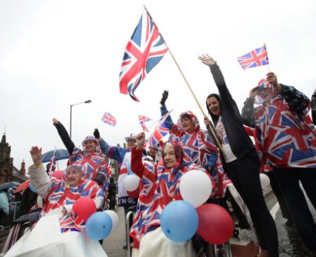 Olympic Torch Relay - Alnwick to Newcastle