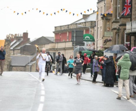Olympic Torch Relay - Alnwick to Newcastle