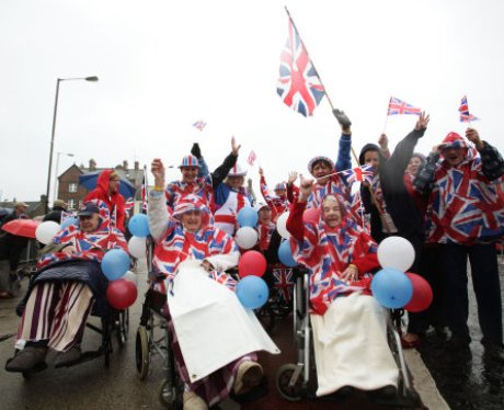 Olympic Torch Relay - Alnwick to Newcastle