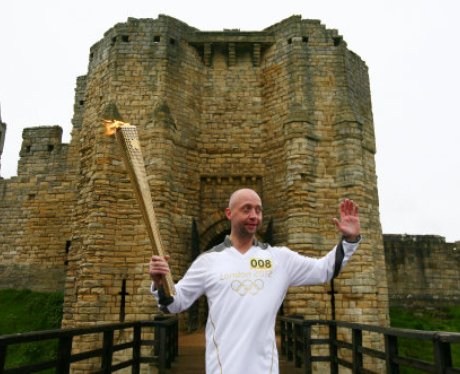 Olympic Torch Relay - Alnwick to Newcastle
