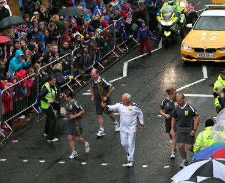 Olympic Torch Relay - Alnwick to Newcastle