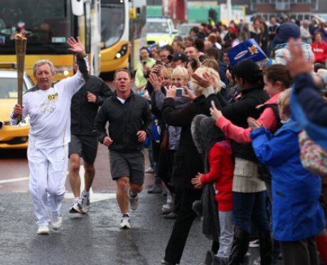 Olympic Torch Relay - Gateshead to Durham