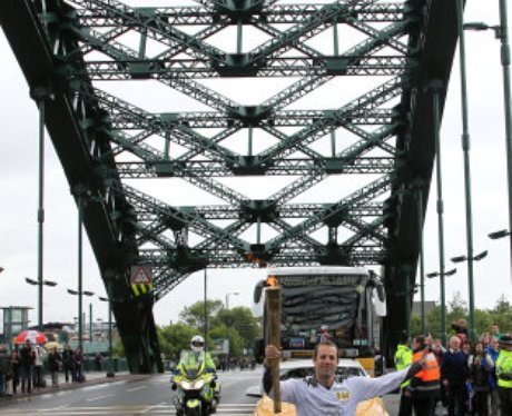 Olympic Torch Relay - Gateshead to Durham