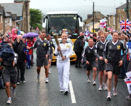 Olympic Torch Relay - Gateshead to Durham