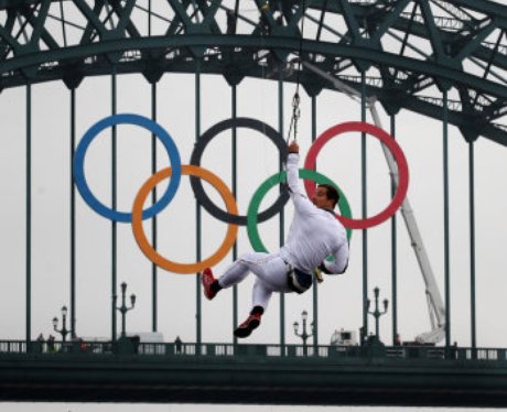 Olympic Torch Relay - Alnwick to Newcastle