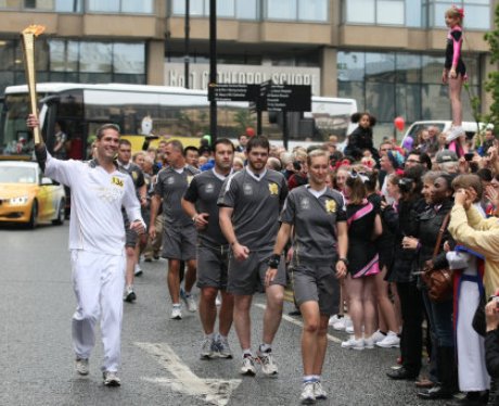 Olympic Torch Relay - Newcastle 