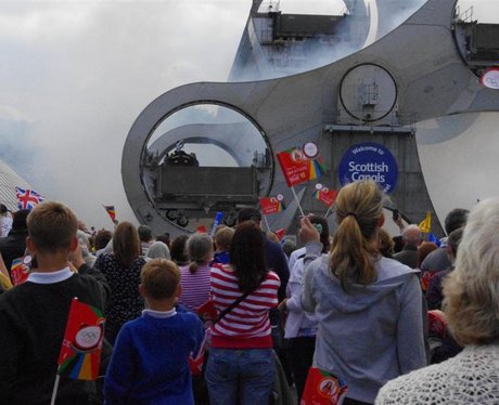 Check out what happened when the Olympic Torch cam