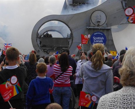 Check out what happened when the Olympic Torch cam