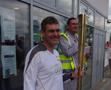 Check out what happened when the Olympic Torch cam