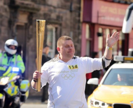 Check out what happened when the Olympic Torch cam