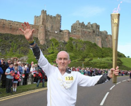 Check out what happened when the Olympic Torch cam