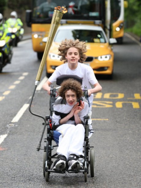 olympic torch relay scotland