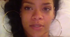 rihanna in video to fans