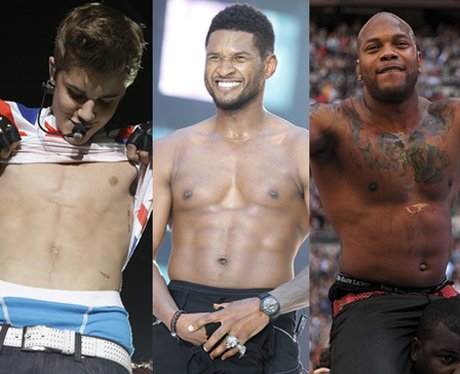 Usher, Justin Bieber and Flo Rida