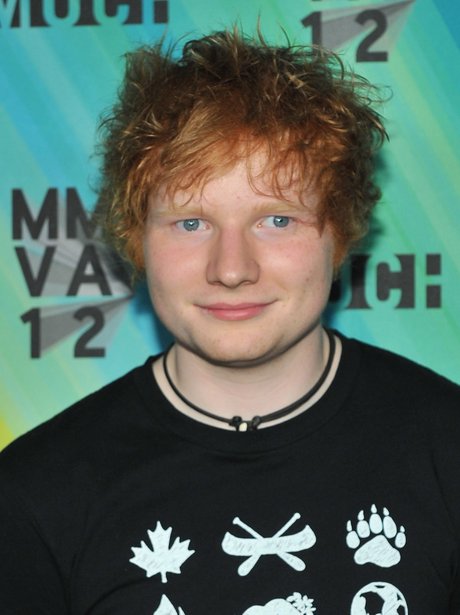 Ed Sheeran on the red carpet