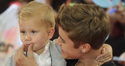 Justin Bieber and younger brother