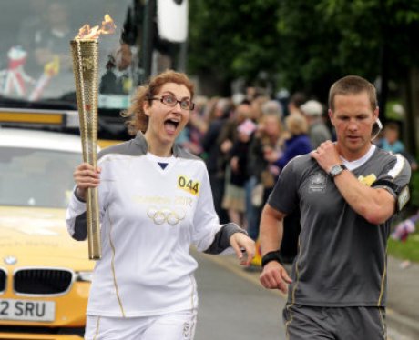 Olympic Torch Relay - Durham to Middlesbrough 