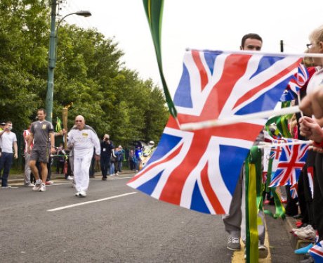 Olympic Torch Relay - Durham to Middlesbrough 