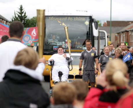 Olympic Torch Relay - Durham to Middlesbrough