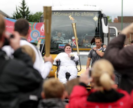 Olympic Torch Relay - Durham to Middlesbrough 