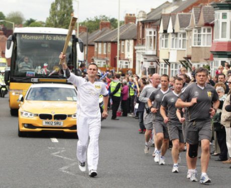 Olympic Torch Relay - Durham to Middlesbrough 