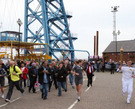 Olympic Torch Relay - Middlesbrough to North Yorks