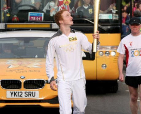 Olympic Torch Relay - Middlesbrough to North Yorks