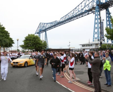Olympic Torch Relay - Middlesbrough to North Yorks