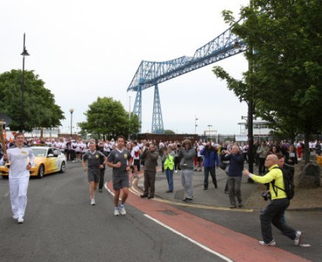 Olympic Torch Relay - Middlesbrough to North Yorks