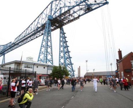 Olympic Torch Relay - Middlesbrough to North Yorks