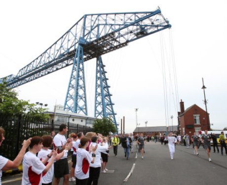 Olympic Torch Relay - Middlesbrough to North Yorks