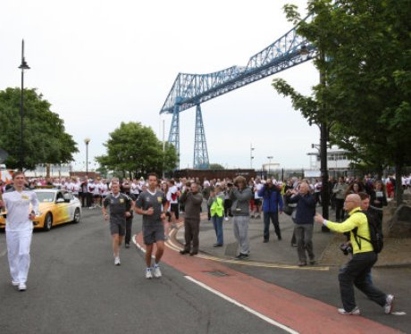 Olympic Torch Relay - Middlesbrough to North Yorks