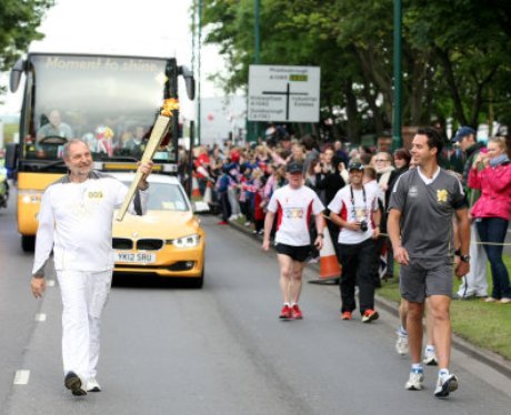 Olympic Torch Relay - Middlesbrough to North Yorks