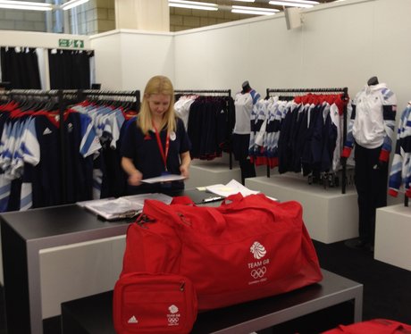 Team GB Kitting Out