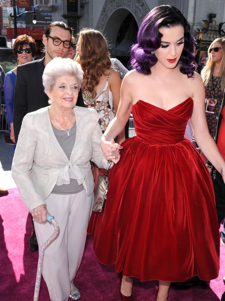 Katy Perry and her grandma attend Part Of Me 3D premiere