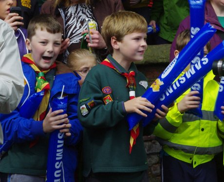 Kids await Torch
