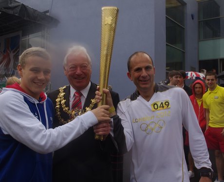 Olympic Torch - Mansfield 