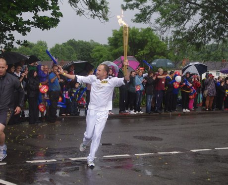 Olympic Torch - Mansfield 