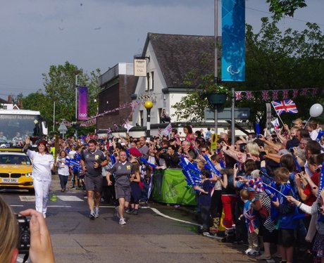 Olympic Torch - Radcliffe On Trent 