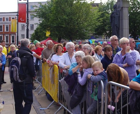 Olympic Torch Relay - Derby Market Place - Friday