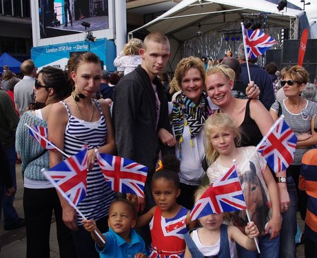 Olympic Torch Relay - Derby Market Place - Friday