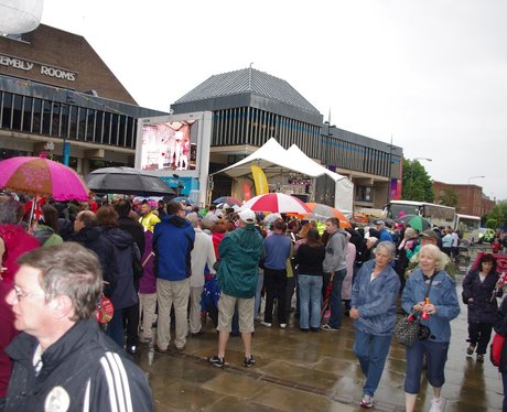 Olympic Torch Relay - Derby Market Place