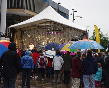 Olympic Torch Relay - Derby Market Place