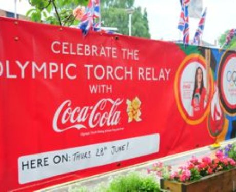 Olympic Torch Relay - Mansfield to Nottingham 