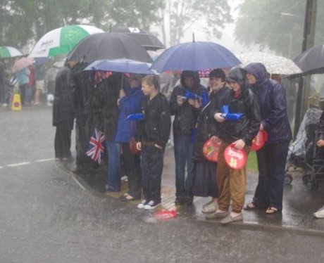 Olympic Torch Relay - Mansfield to Nottingham