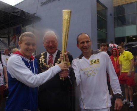Olympic Torch Relay - Mansfield to Nottingham