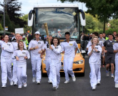 The Olympic Torch Relay Day 43 - The Wanted
