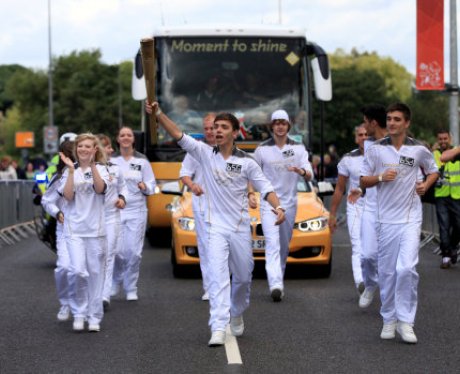 The Olympic Torch Relay Day 43: Great Wyrley to Wo