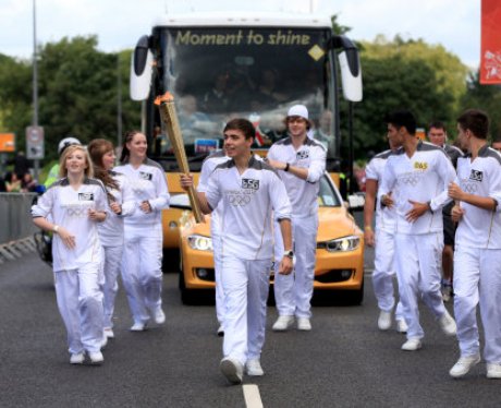 The Olympic Torch Relay Day 43: Great Wyrley to Wo